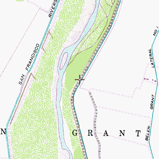 Topographic Map of 10020 Water Well, NM