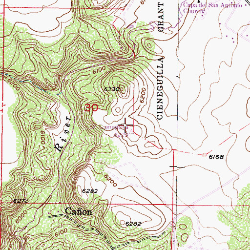 Topographic Map of RG-22771 Water Well, NM