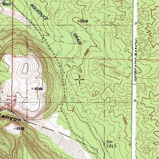 Topographic Map of McKinney Water Well, NM