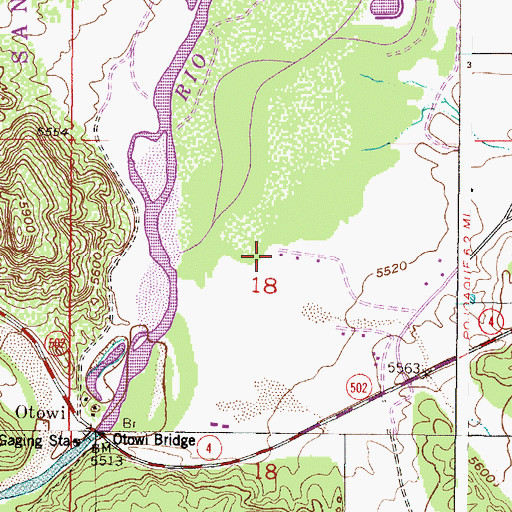 Topographic Map of RC-17901 Water Well, NM
