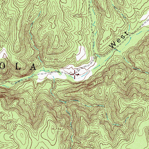 Topographic Map of RG27571 Water Well, NM
