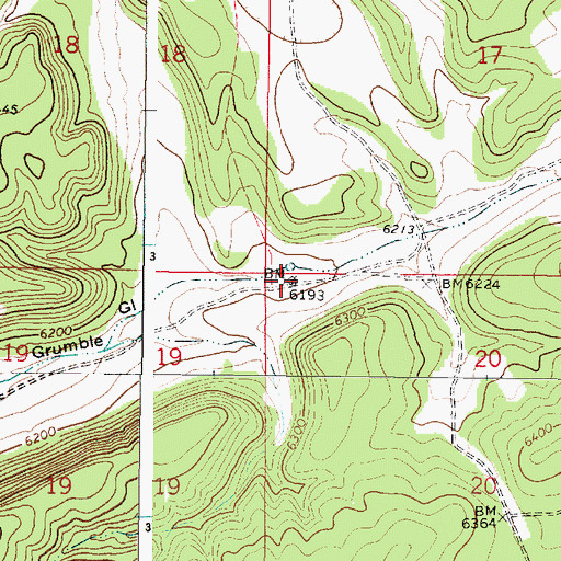 Topographic Map of RG42085 Water Well, NM