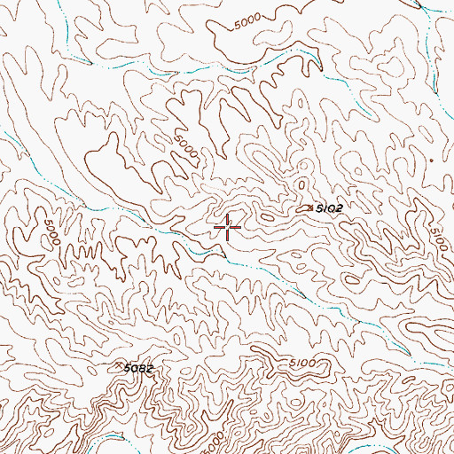 Topographic Map of RG 8528 Water Well, NM