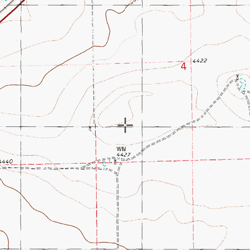 Topographic Map of 06075 Water Well, NM