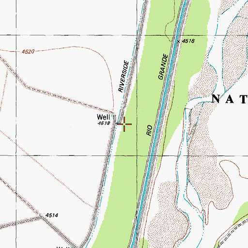 Topographic Map of Number 11 Water Well, NM