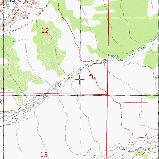 Topographic Map of RG 10949 Water Well, NM