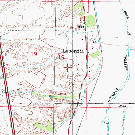 Topographic Map of RG 26726 Water Well, NM