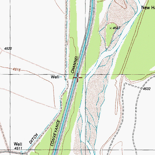 Topographic Map of RG 1940 Water Well, NM