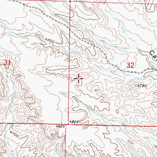 Topographic Map of RG 14334 Water Well, NM