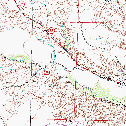 Topographic Map of RG 20208 Water Well, NM