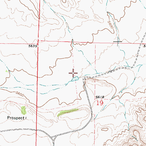 Topographic Map of 10037 Water Well, NM