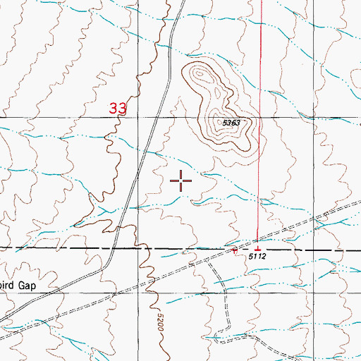Topographic Map of Mac Water Well, NM