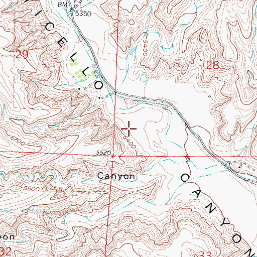 Topographic Map of RG 24237 Water Well, NM