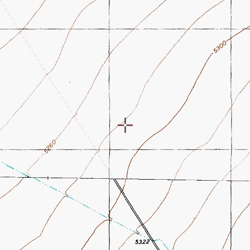 Topographic Map of RG 4745 Water Well, NM