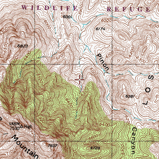 Topographic Map of Pino Water Well, NM