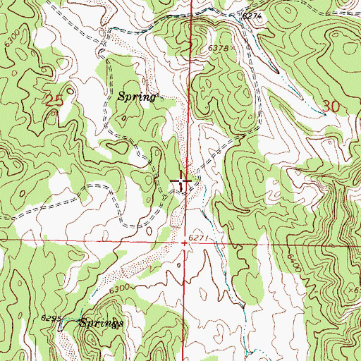 Topographic Map of Diego Monte Water Well, NM