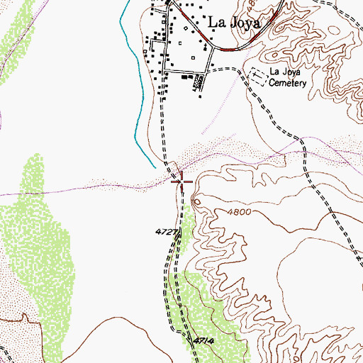 Topographic Map of RG40243 Water Well, NM