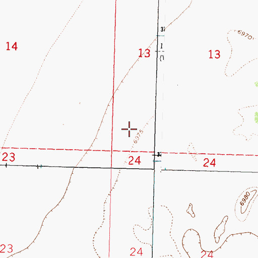Topographic Map of RG 32328 Water Well, NM