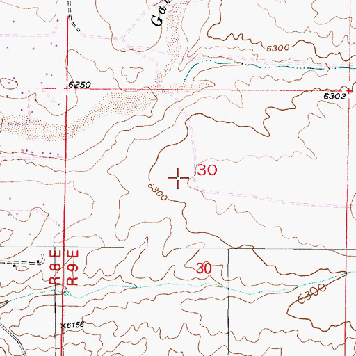 Topographic Map of RG-30084 Water Well, NM