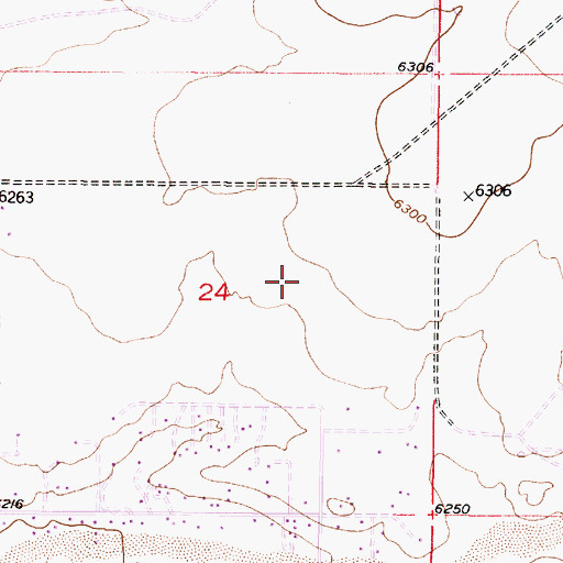 Topographic Map of RG-27498 Water Well, NM