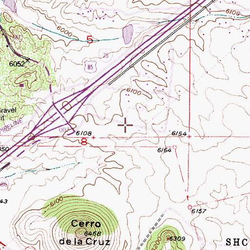 Topographic Map of RG-30405 Water Well, NM