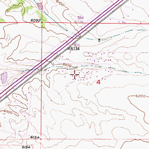 Topographic Map of RG-30073 Water Well, NM