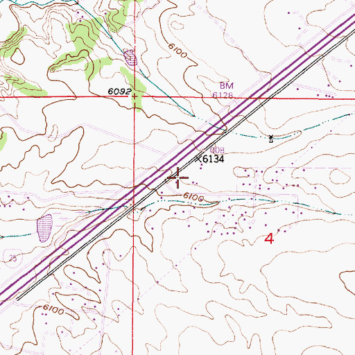 Topographic Map of RG-27839 Water Well, NM