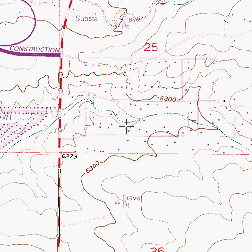 Topographic Map of RG-17712 Water Well, NM