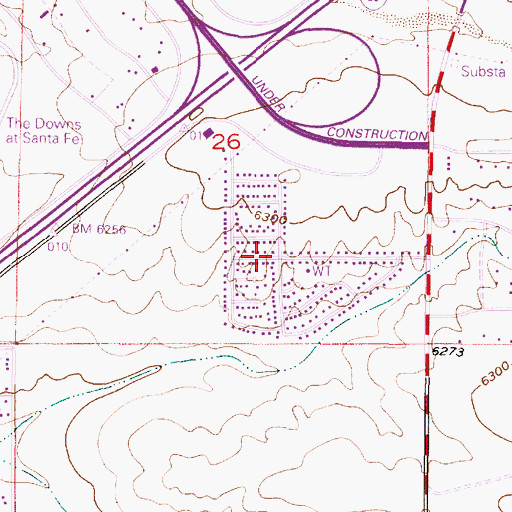 Topographic Map of RG-22251X3 Water Well, NM