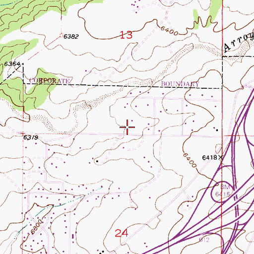 Topographic Map of RG-16895 Water Well, NM
