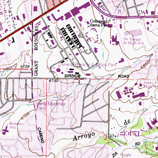 Topographic Map of RG-656 Water Well, NM