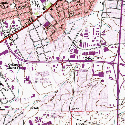 Topographic Map of RG-304 Water Well, NM