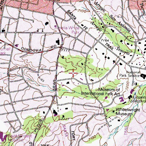 Topographic Map of RG-21017 Water Well, NM