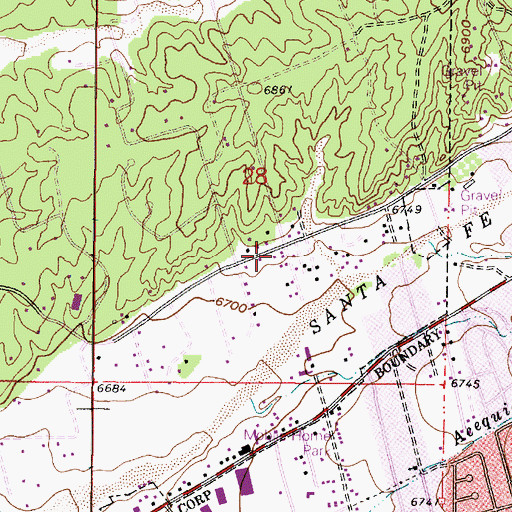 Topographic Map of RG-15363 Water Well, NM