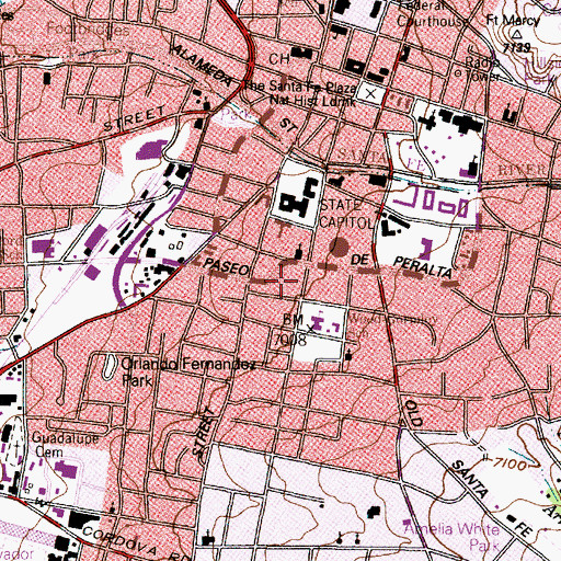 Topographic Map of RG-27732 Water Well, NM