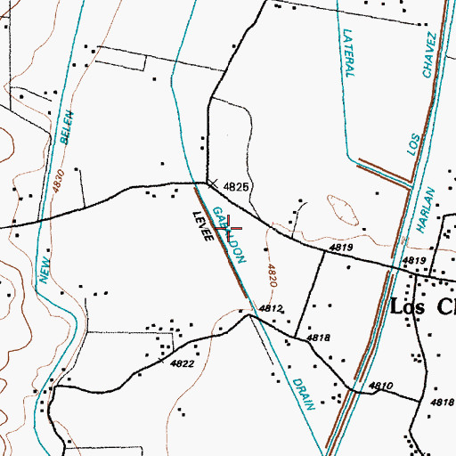 Topographic Map of 10013 Water Well, NM