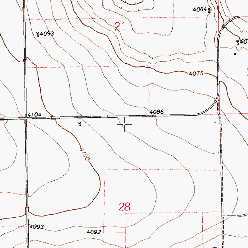 Topographic Map of 06227 Water Well, NM