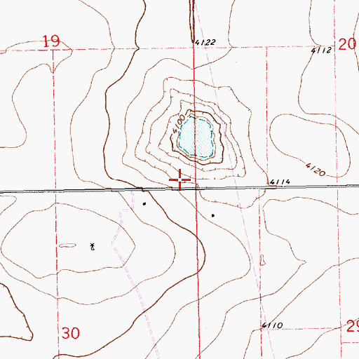 Topographic Map of 06090 Water Well, NM