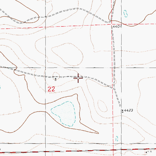 Topographic Map of 06078 Water Well, NM