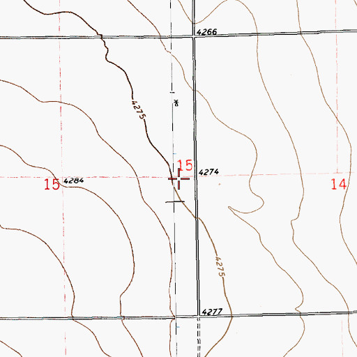 Topographic Map of 11118 Water Well, NM