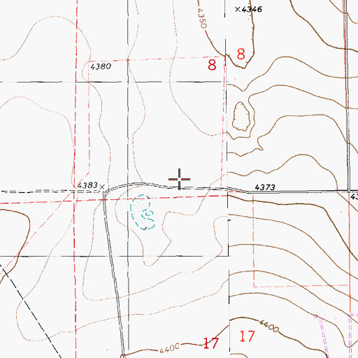 Topographic Map of 06084 Water Well, NM