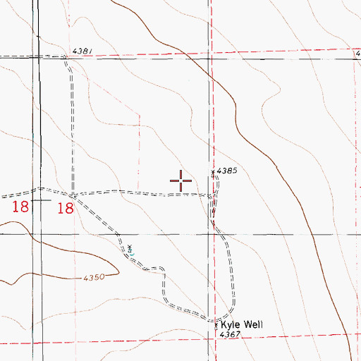 Topographic Map of 06077 Water Well, NM