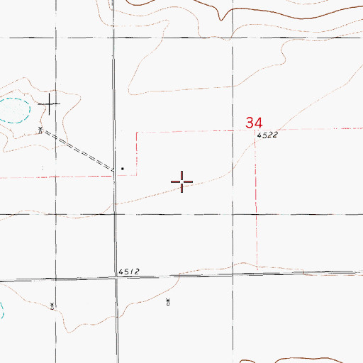 Topographic Map of 06081 Water Well, NM