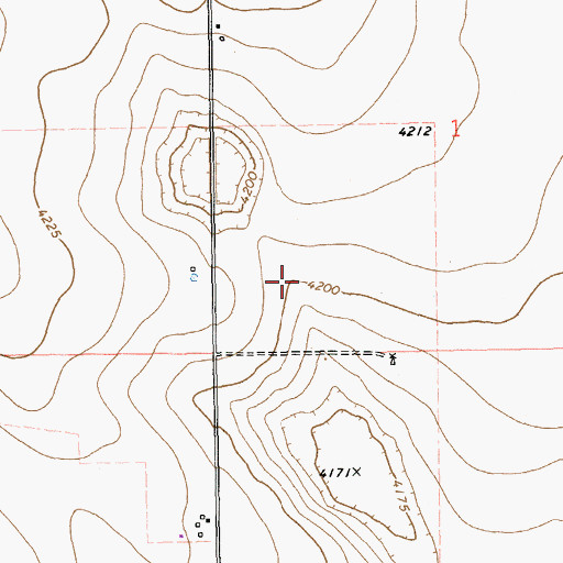 Topographic Map of 06154 Water Well, NM