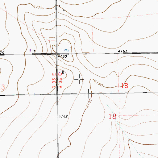 Topographic Map of 10139 Water Well, NM