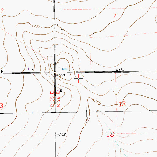 Topographic Map of 06155 Water Well, NM