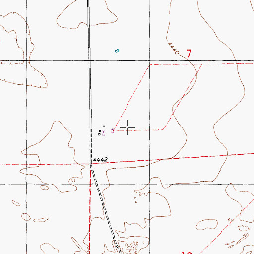 Topographic Map of 06215 Water Well, NM
