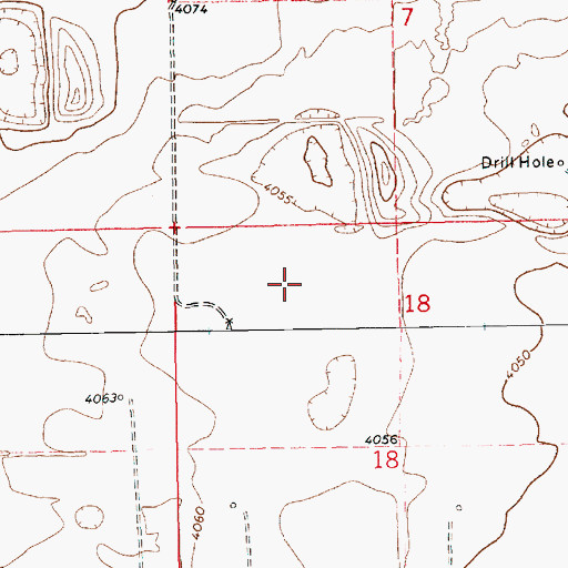 Topographic Map of 12623 Water Well, NM