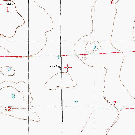 Topographic Map of 06208 Water Well, NM