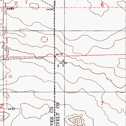 Topographic Map of 06206 Water Well, NM